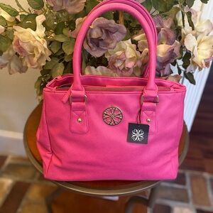 Chic Fuchsia Satchel Bag
